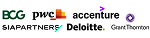 BCG, PwC, Accenture, Deloitte, Grant Thornton