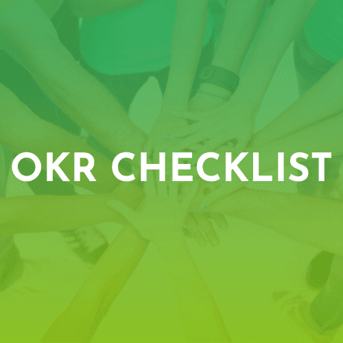 okr resources-checklist